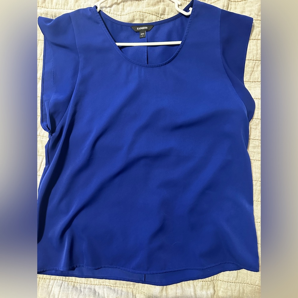Express Royal Blue Tank Top